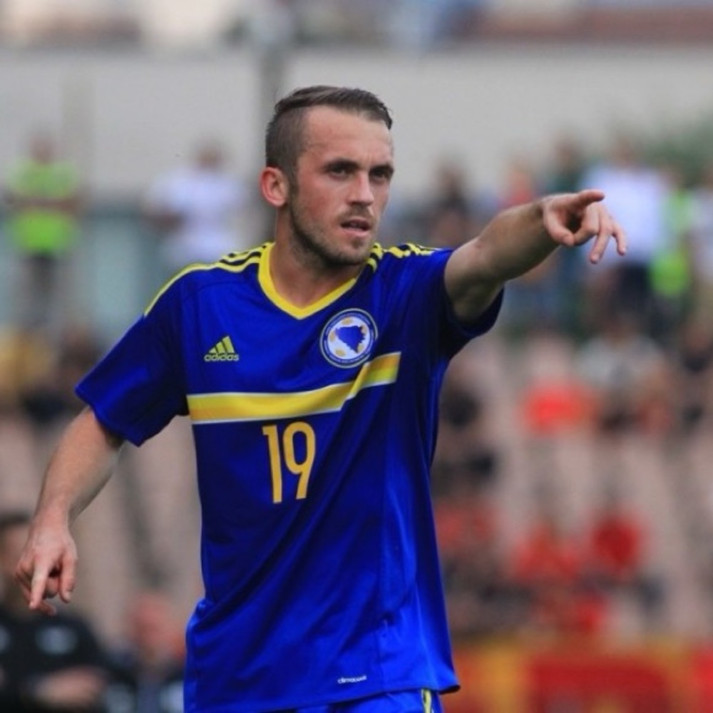Bosnia BIH Shirt Euro for 2016 - Adidas Home Jersey 2016-17 (Large NWT) - Picture 6 of 7